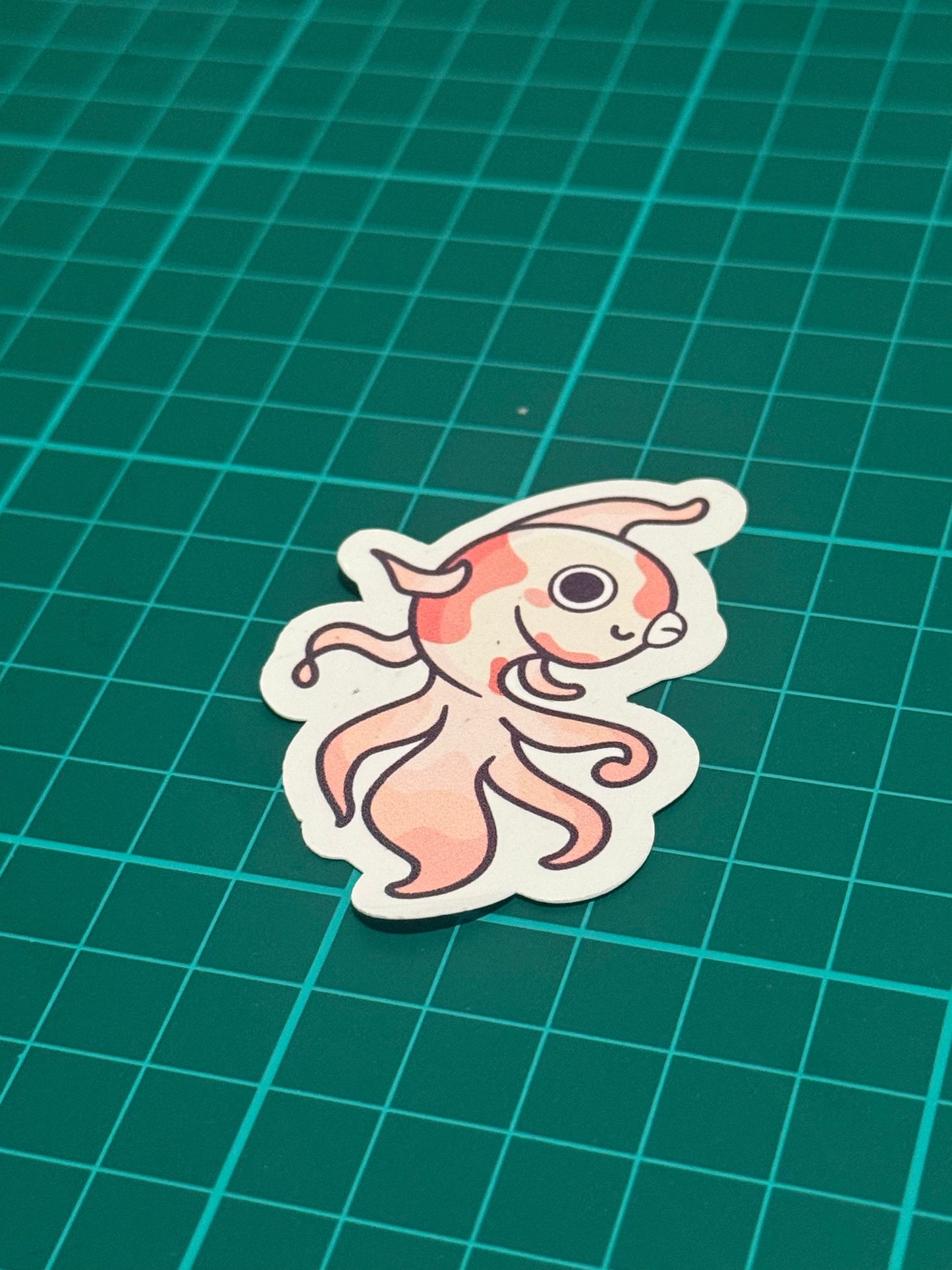 Goldfish sticker